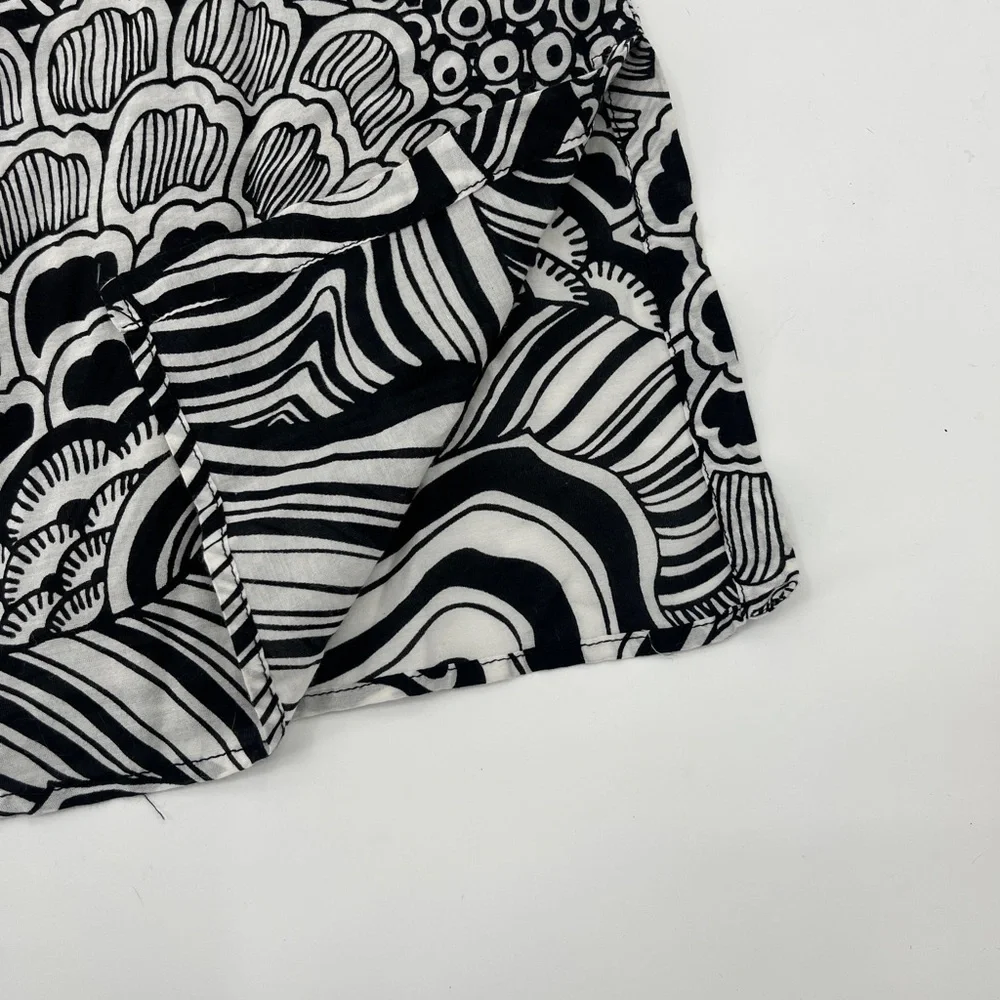 Trina Turk Cotton and Silk Sheer Tunic - Size Medium - Picture 12 of 12